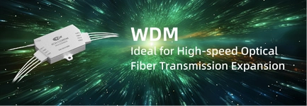 WDM Wavelength Division Multiplexing - Ideal for High-speed Optical Fiber Transmission Expansion